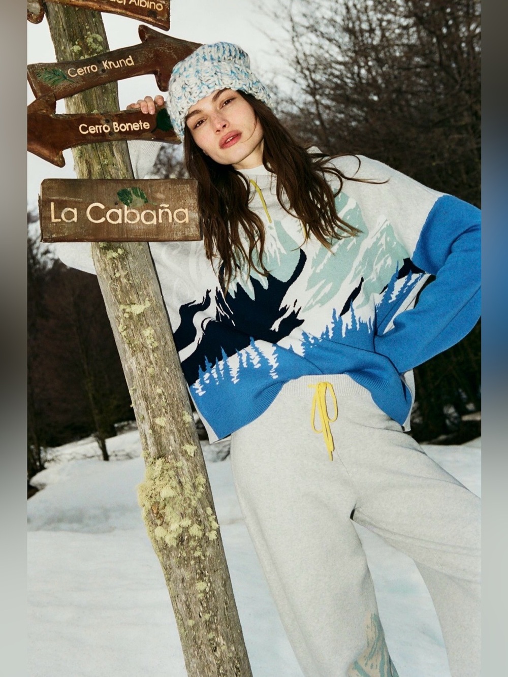 Anthropologie Daily Practice Graphic Hoodie